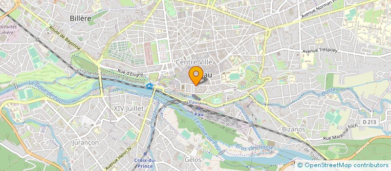 localisation de l'entreprise CONSULAT D ESPAGNE à PAU