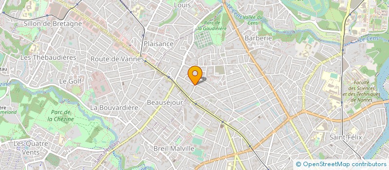 localisation de l'entreprise CONSULAT DE PORTUGAL à NANTES