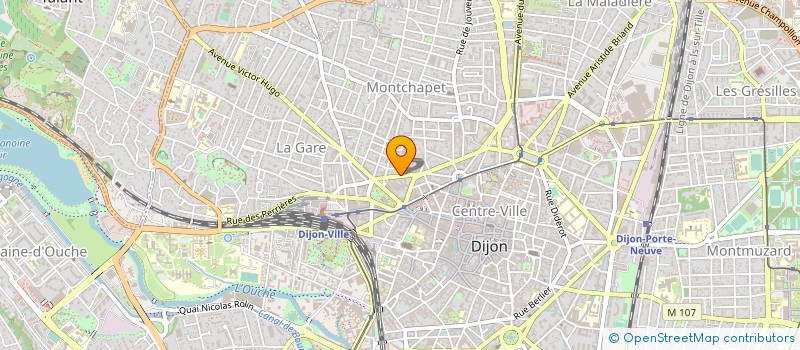 localisation de l'entreprise CONSULAT DE SUISSE  DIJON