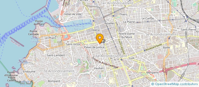 localisation de l'entreprise CONSULAT DU CAMEROUN  MARSEILLE