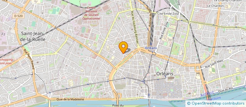 localisation de l'entreprise CONSULAT DU PORTUGAL à ORLEANS