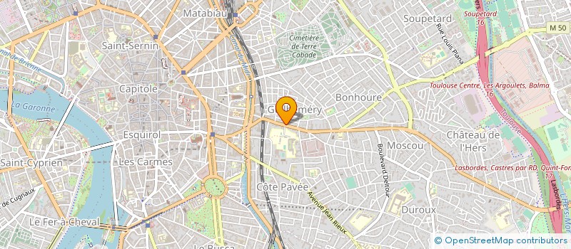localisation de l'entreprise CONSULAT DU PORTUGAL à TOULOUSE
