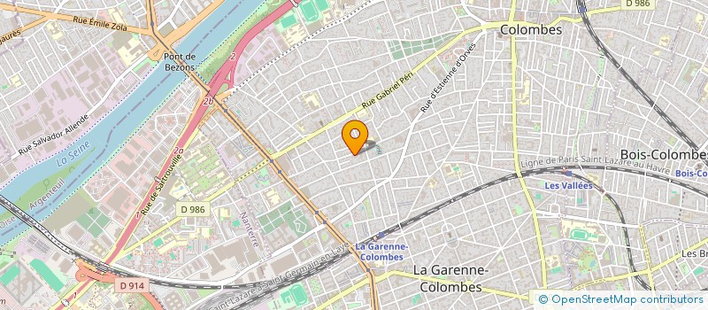 localisation de l'entreprise CONSULAT DU ROYAUME DU MAROC à COLOMBES
