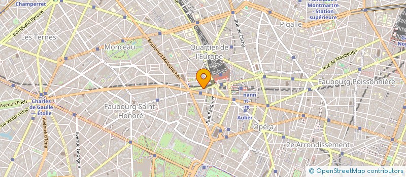 localisation de l'entreprise CONSULAT GENERAL DE LA REPUBLIQUE DE COTE D'IVOIRE A PARIS  PARIS