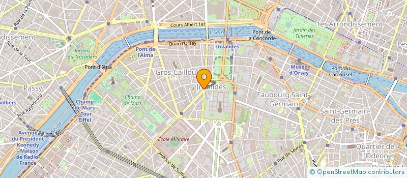 localisation de l'entreprise CONSULAT GENERAL DU CHILI à PARIS