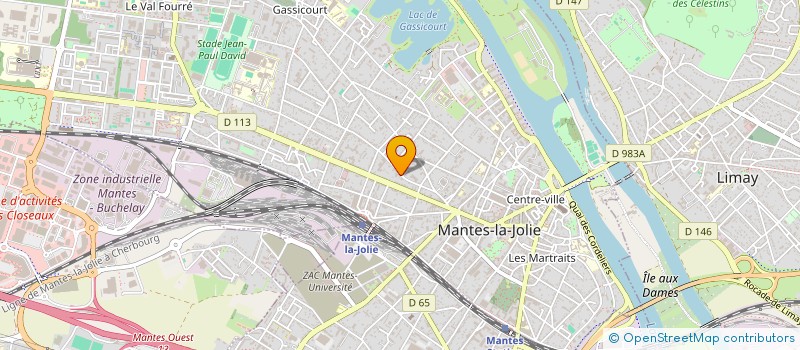 localisation de l'entreprise CONSULAT GENERAL DU ROYAUME DU MAROC à MANTES-LA-JOLIE