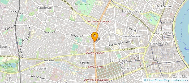 localisation de l'entreprise CONSULAT GENERAL DU SENEGAL à BORDEAUX