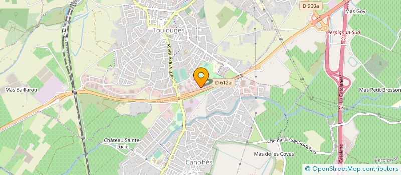 localisation de l'entreprise CONSULAT HONORAIRE R F A à TOULOUGES