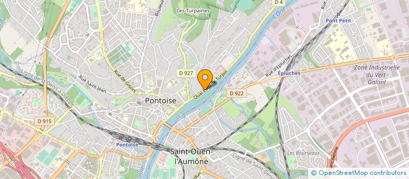 localisation de l'entreprise CONSULAT REP ALGERIE DEMOCRATIQUE POPULA à PONTOISE