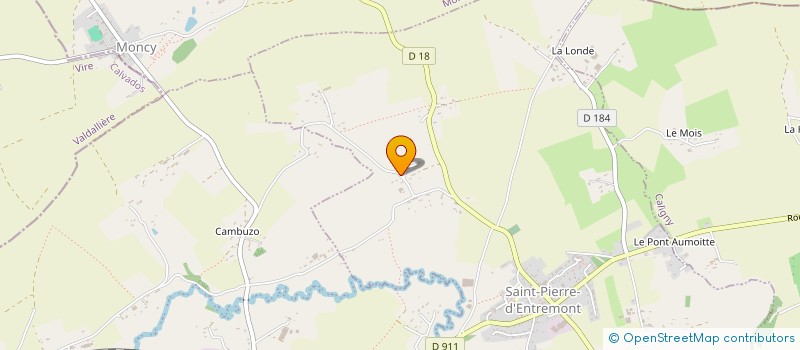 localisation de l'entreprise CONSULIA à SAINT-PIERRE-D'ENTREMONT