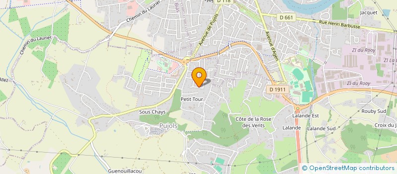 localisation de l'entreprise CONSULT DD  VILLENEUVE SUR LOT