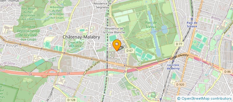 localisation de l'entreprise CONSULT'DRINKS à CHATENAY-MALABRY