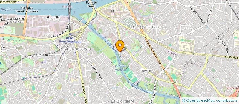 localisation de l'entreprise CONSULT'E.C à NANTES