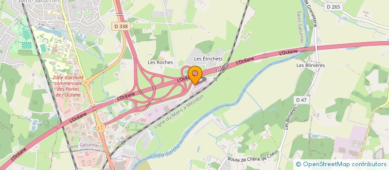 localisation de l'entreprise CONSULT-EQ à SAINT-SATURNIN