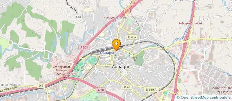 localisation de l'entreprise CONSULT FACILITY  AUBAGNE