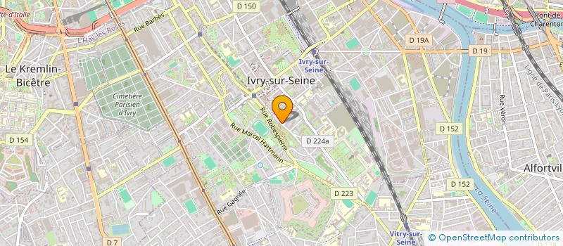 localisation de l'entreprise CONSULT FIB  VILLEJUIF