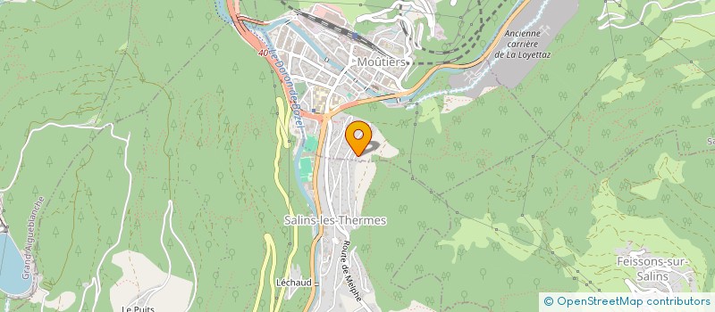 localisation de l'entreprise CONSULT'ID à MOUTIERS