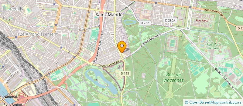 localisation de l'entreprise CONSULT'IMM à SAINT-MANDE