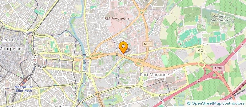 localisation de l'entreprise CONSULT IMMO PARTNER'S à MONTPELLIER