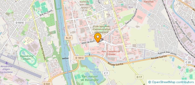 localisation de l'entreprise CONSULT'IN  BOE