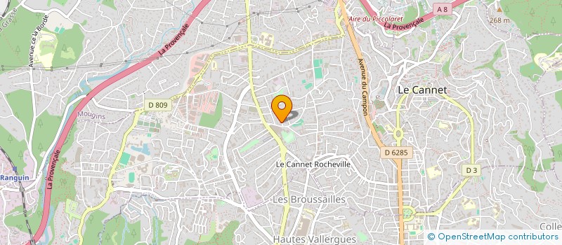 localisation de l'entreprise CONSULT' LIBERTY à LE CANNET