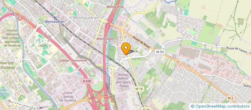 localisation de l'entreprise CONSULT SECURITE  TOULOUSE