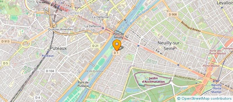 localisation de l'entreprise CONSULTADIS à NEUILLY-SUR-SEINE