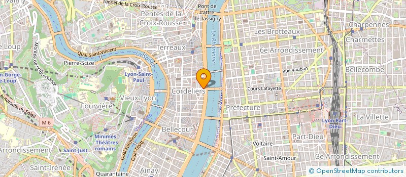 localisation de l'entreprise CONSULTANCE PATRIMOINE à LYON