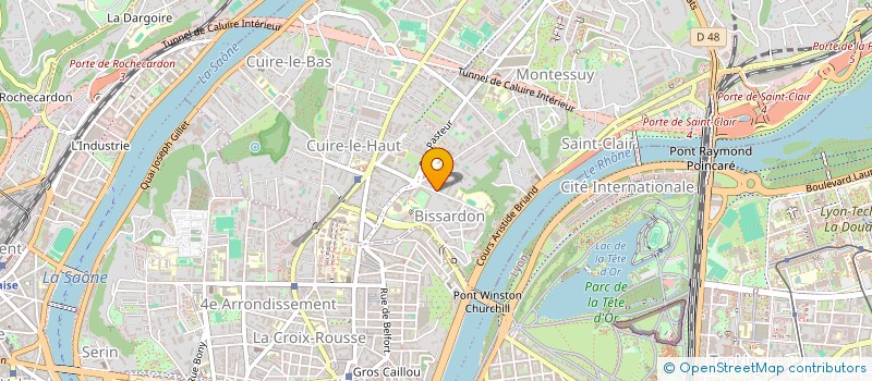 localisation de l'entreprise CONSULTANCES  CALUIRE-ET-CUIRE