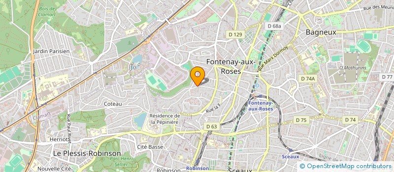 localisation de l'entreprise CONSULTANCY ELIZABETH DEVLIN COUVERT  FONTENAY-AUX-ROSES