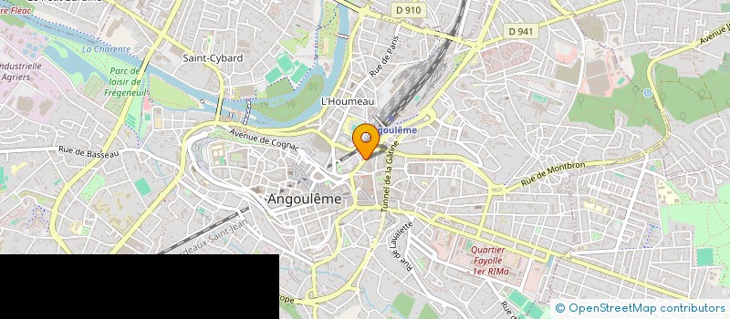 localisation de l'entreprise CONSULTANT 16 à ANGOULEME