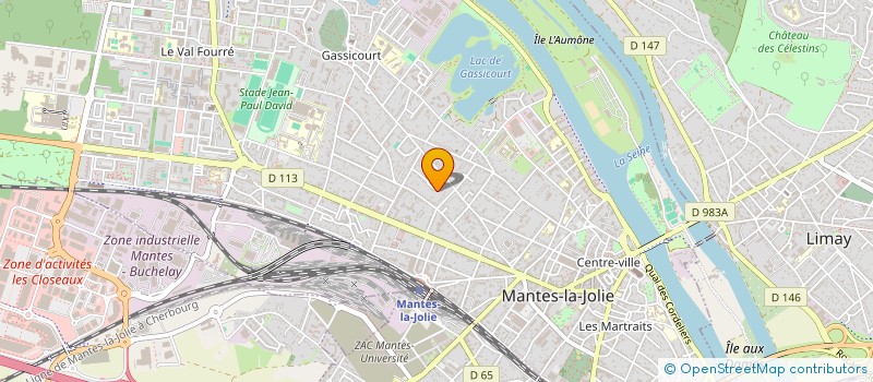 localisation de l'entreprise CONSULTANT COACH & VOUS  MANTES-LA-JOLIE