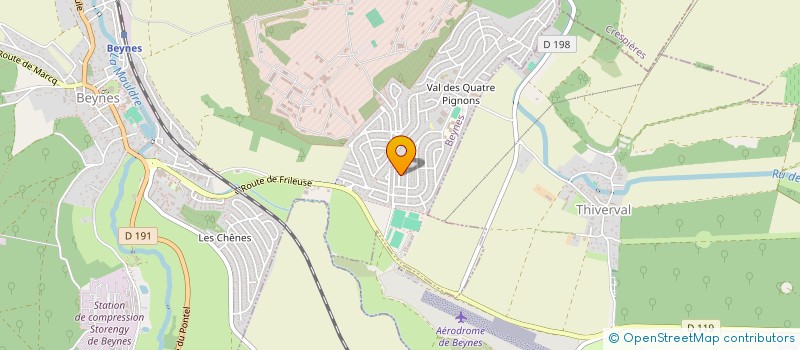 localisation de l'entreprise CONSULTANT DIRECT DU BATIMENT à BEYNES