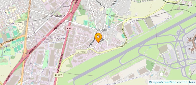 localisation de l'entreprise CONSULTANT ETUDES SERVICES ENERGIES à WISSOUS