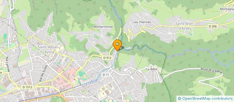 localisation de l'entreprise CONSULTANT EXPERT SECURITE à SAINT-ALBAN-LEYSSE