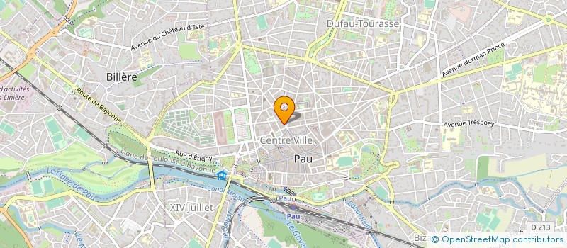 localisation de l'entreprise CONSULTANT IMMOBILIER PALOIS à PAU
