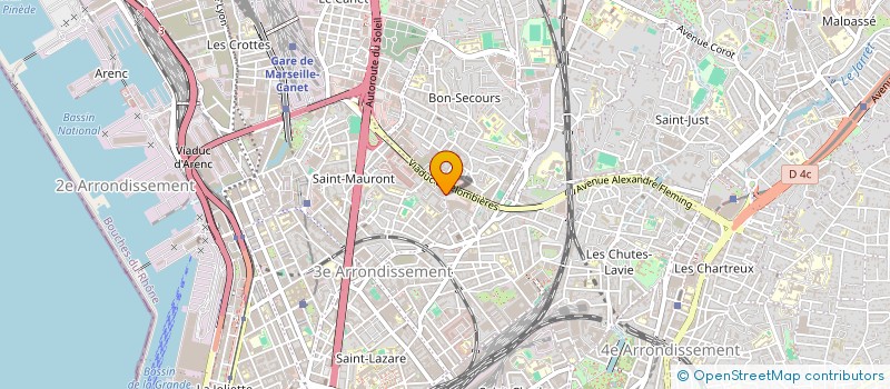 localisation de l'entreprise CONSULTANT INGENIERIE TELECOM à MARSEILLE