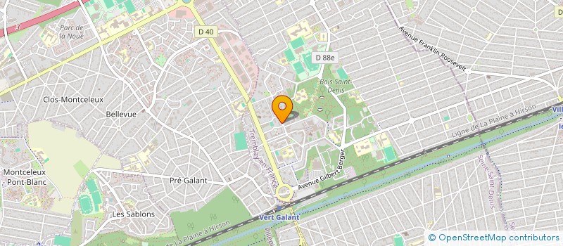 localisation de l'entreprise CONSULTANT INSERTION SOCIALE à TREMBLAY-EN-FRANCE