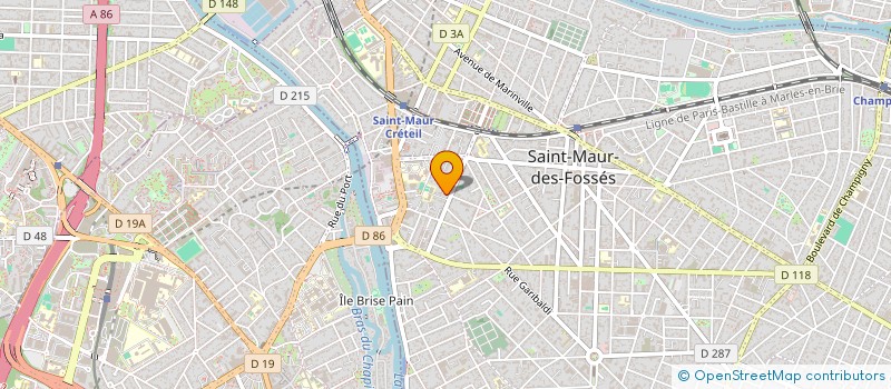 localisation de l'entreprise CONSULTANT-IT à SAINT-MAUR-DES-FOSSES