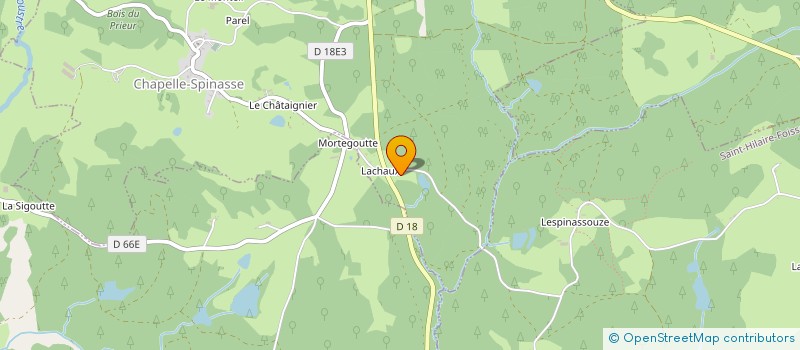 localisation de l'entreprise CONSULTANT LOGISTIQUE BOIS SARL à CHAPELLE-SPINASSE