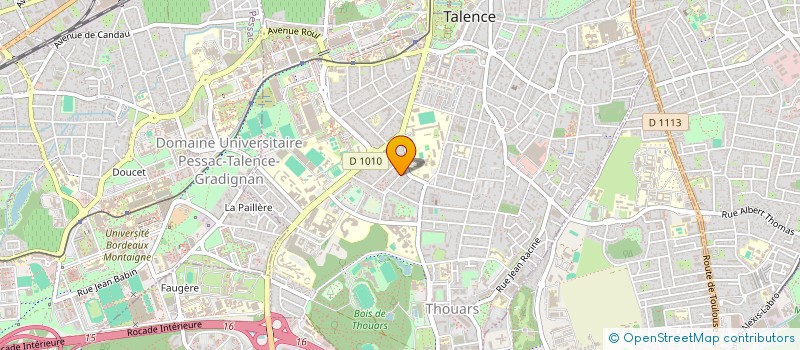 localisation de l'entreprise CONSULTANT SYNDIC PICQUART YAGUAS  TALENCE