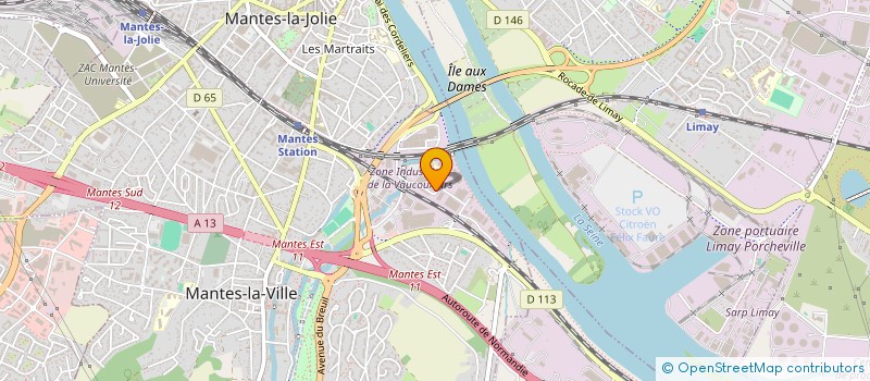 localisation de l'entreprise CONSULTANT TRANSPORT INTERNATIONAL à MANTES-LA-VILLE