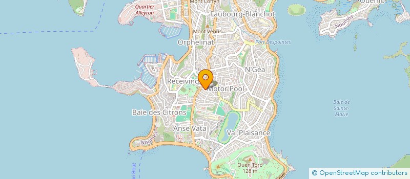 localisation de l'entreprise CONSULTANT TRANSPORT LOGISTIQUE à NOUMEA