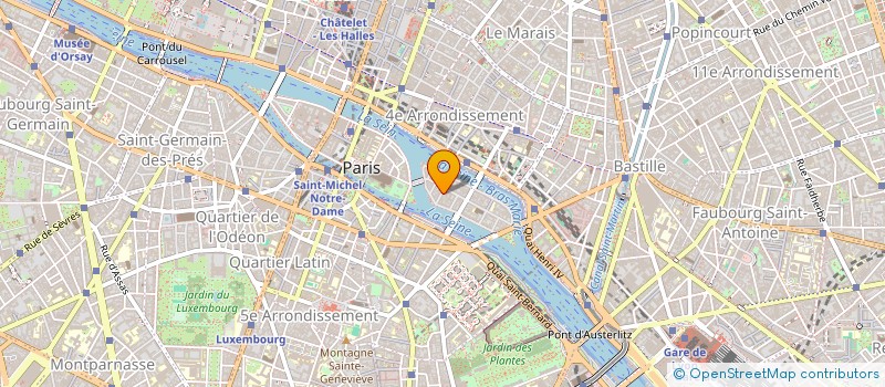 localisation de l'entreprise CONSULTANTS ASSOCIES à PARIS