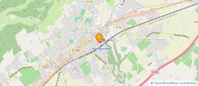 localisation de l'entreprise CONSULTANTS AUDIT CONSEIL à SAINT-MARCELLIN