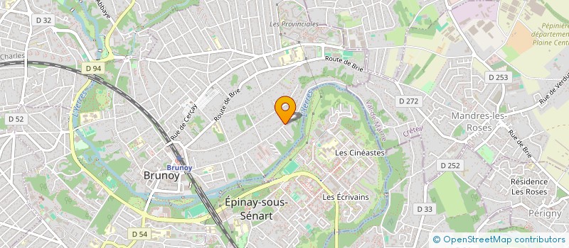 localisation de l'entreprise CONSULTANTS INTERNATIONAUX DE CROISSANCE à BRUNOY