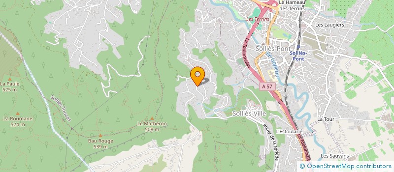 localisation de l'entreprise CONSULTANTS PLUS  SOLLIES-VILLE