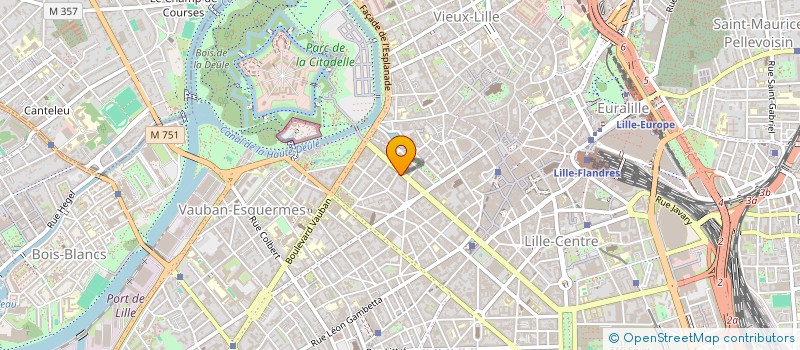 localisation de l'entreprise CONSULTANTS SERVICES IMMOBILIERS à LILLE