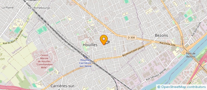 localisation de l'entreprise CONSULTAS IMMO  HOUILLES