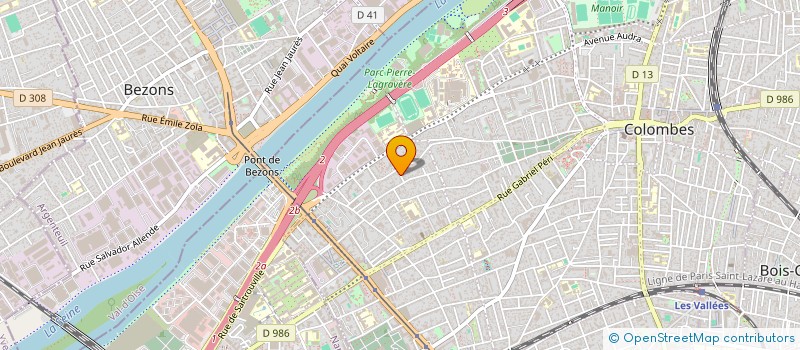 localisation de l'entreprise CONSULTATION AND ENGINEERING COMPANY FRANCE à COLOMBES